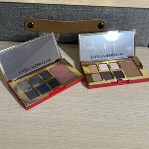 Estee Lauder 2 New Pure Color Eny Eye and Cheek Palette in Glam & Nudes